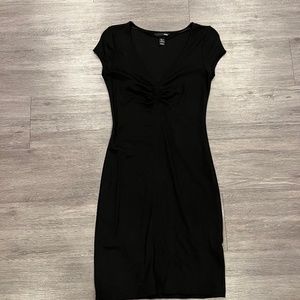 H&M black bodycon dress (size 6)